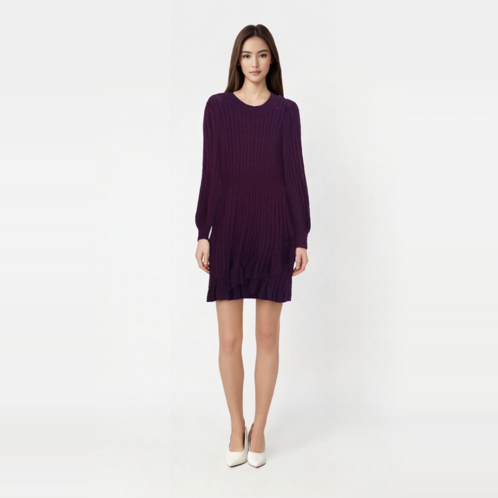Taylor Fig Sweaterdress Short Pl (12-14)